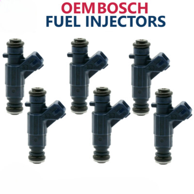 6X Genuine Bosch OEM Fuel Injectors For 2004-2008 Chrysler Crossfire 3.2L V6
