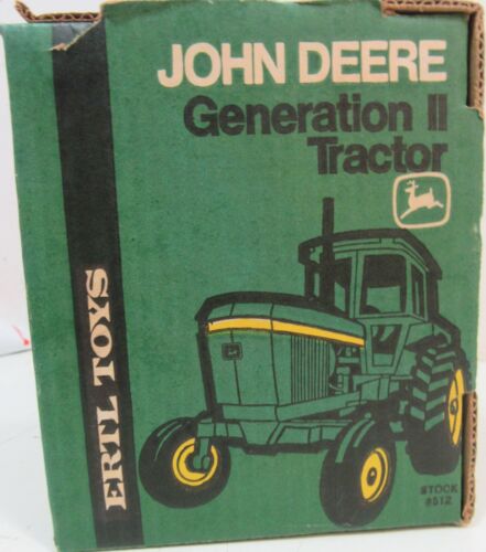 Ertl Vintage Yellow Top Box John Deere Generation II Diecast 1/16 Tractor 512 - Picture 2 of 4
