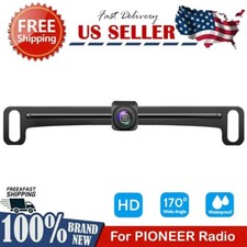 Backup Camera Rearview License Plate for PIONEER AVH-2330NEX AVH2330NEX
