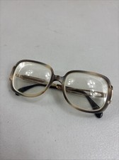 VINTAGE Metzler eyeglasses frames Germany Britt Ropco 140 Gold Color