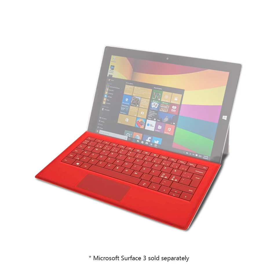 Microsoft Surface 3 Type Cover Keyboard | US/Nordic Qwerty|INCOMPATIBLE WITH PRO - Image 3 of 4