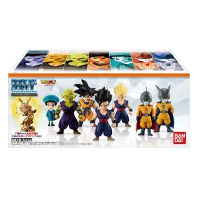 Bandai Dragon Ball Z Adverge 15 Set 7 Types Figure Goku Gohan Piccolo Gamma NIB