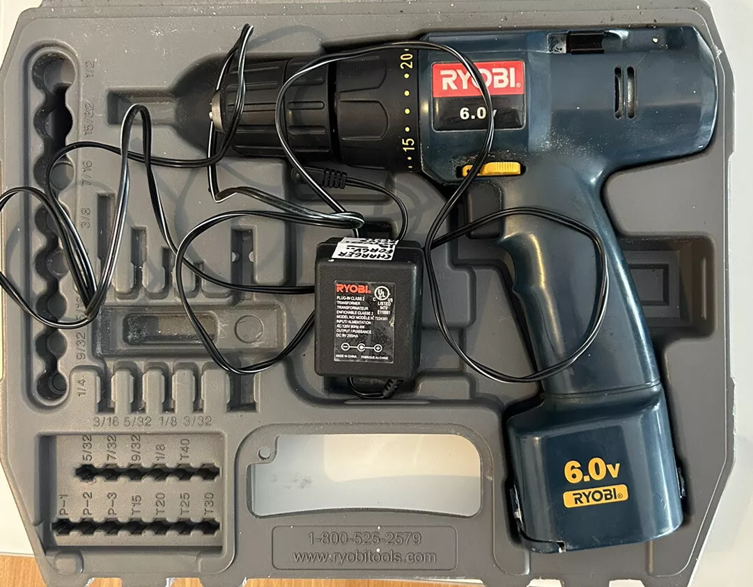 Ryobi 6.0 v cordless drill deals