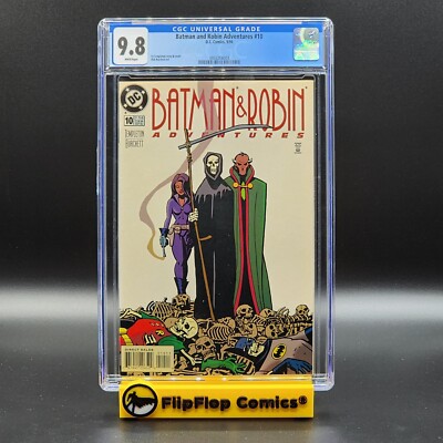 DC 1996 | Batman and Robin Adventures #10 | CGC 9.8 WHITE Pages