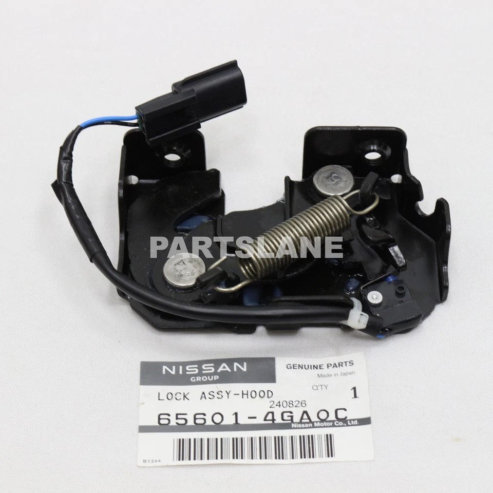 英菲尼迪 G37 Q50 Q60 原始设备制造商正品连帽锁 65601-4GA0C — 第 2/2 张图片