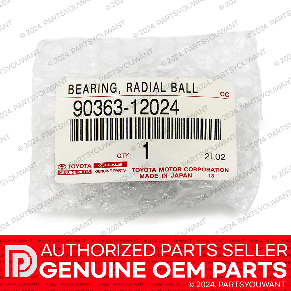 GENUINE Toyota Lexus OEM Clutch Pilot Ball Bearing 90363