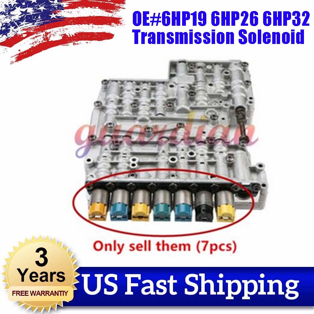 7x 6HP19 6HP26 6HP32 TRANSMISSION SOLENOID KIT For BMW 323i 325i