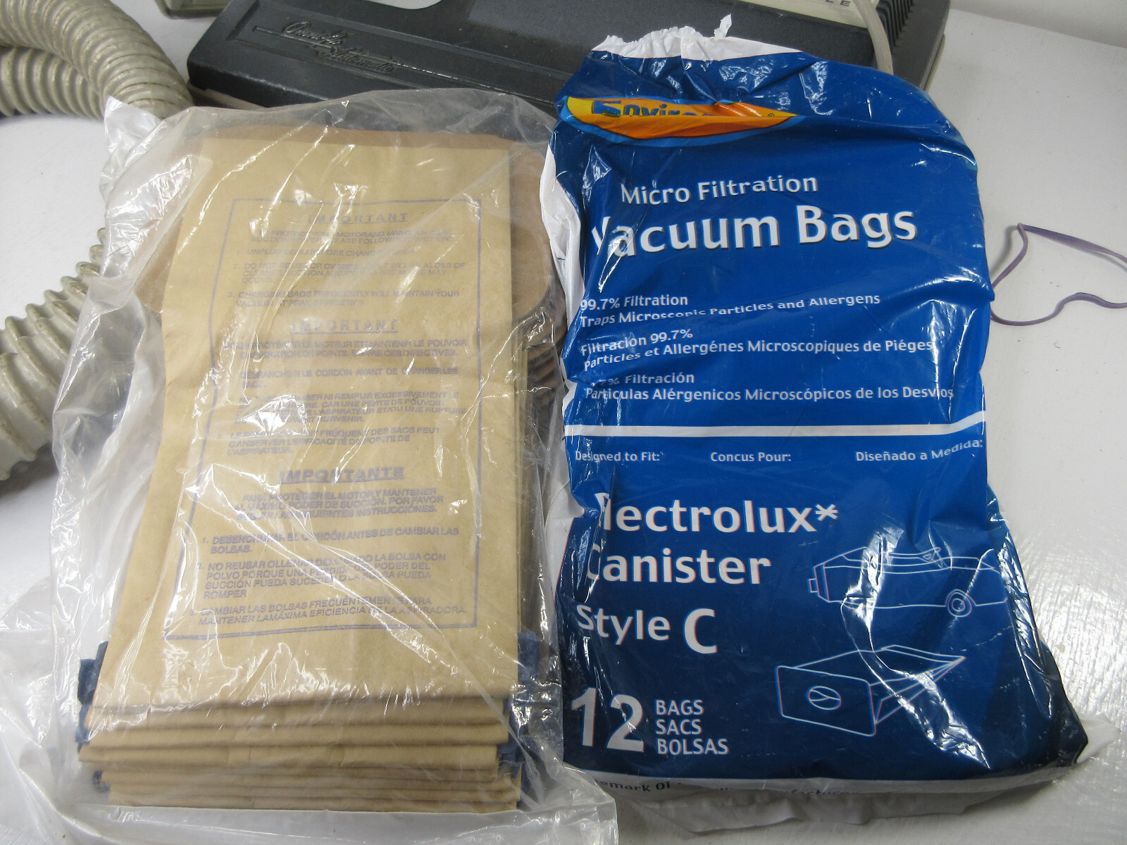 Electrolux Silverado Deluxe 1505 Canister Vacuum BUNDLE w/ PN6 Power