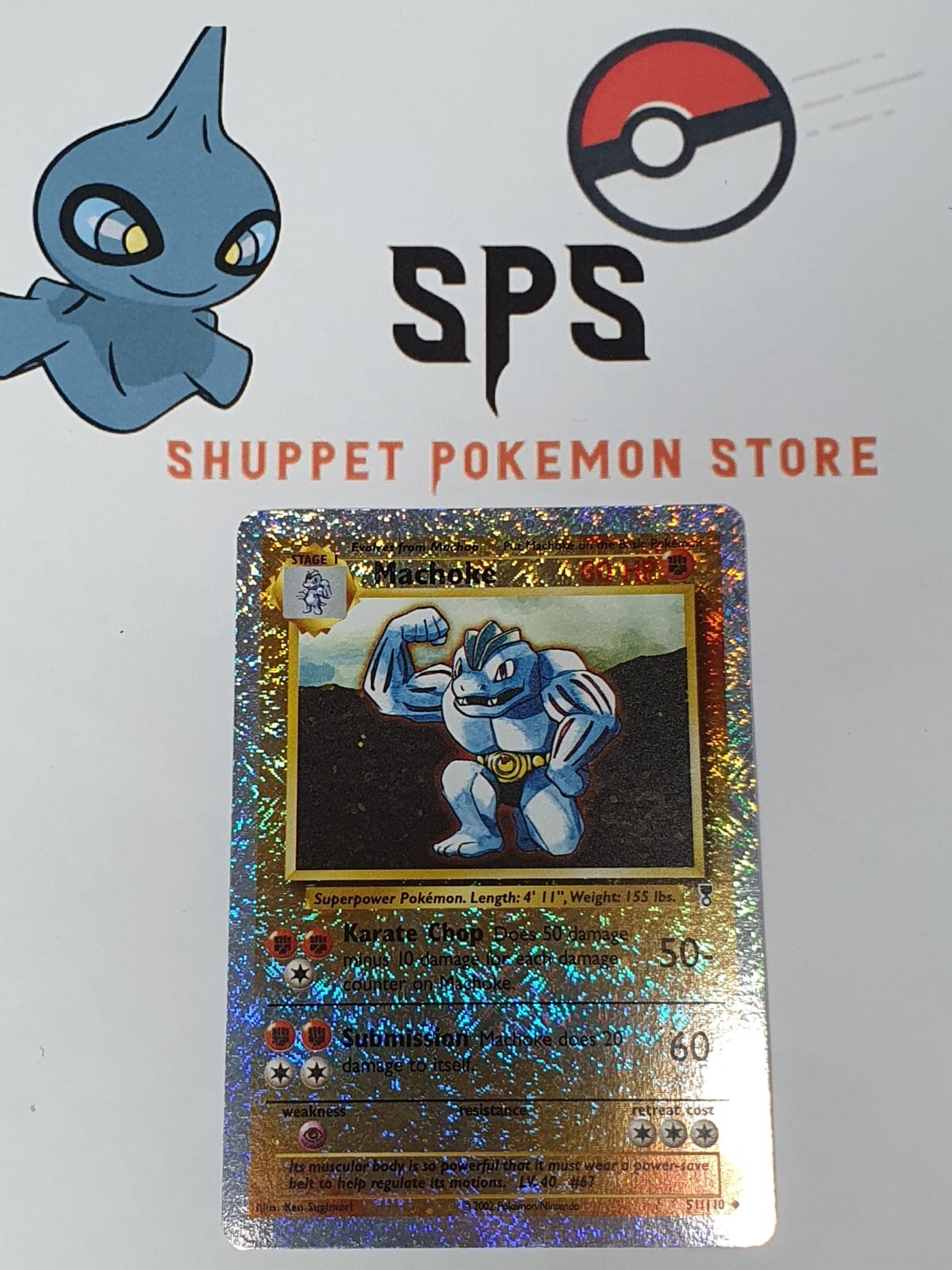Machoke - 51/110 - Reverse Holo - Legendary Collection - Near Mint - English ENG