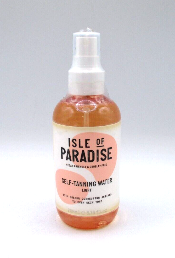 Isle Of Paradise Self Tanning Water ~ Light ~ 200 ml / 6.76 oz ~