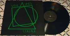 VITAL SINES Collage 1985 Midnight Music DONG 9 UK Post Punk Goth 12” Vinyl 45