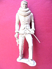 Vintage 5" Unmarked Plastic Native American Indian Playset Toy Figure