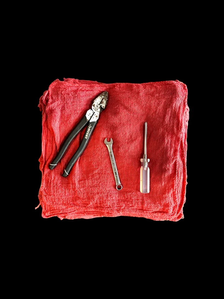 2500 шт. красных магазинных полотенец Jumbo 15x15 чистящие тряпки класса А и бесплатная доставка - Изображение 3 из 4