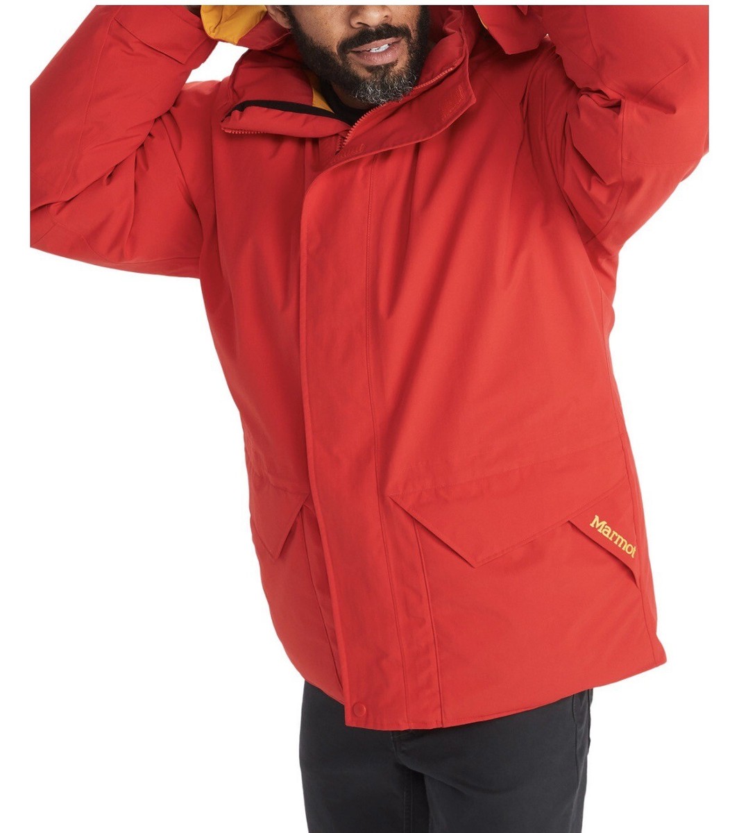 Marmot Mammoth Parka Gore-Tex Jacket Coat Men's XL Red Marmot Mammoth Parka Gore-Tex Jacket Coat Men's XL Red