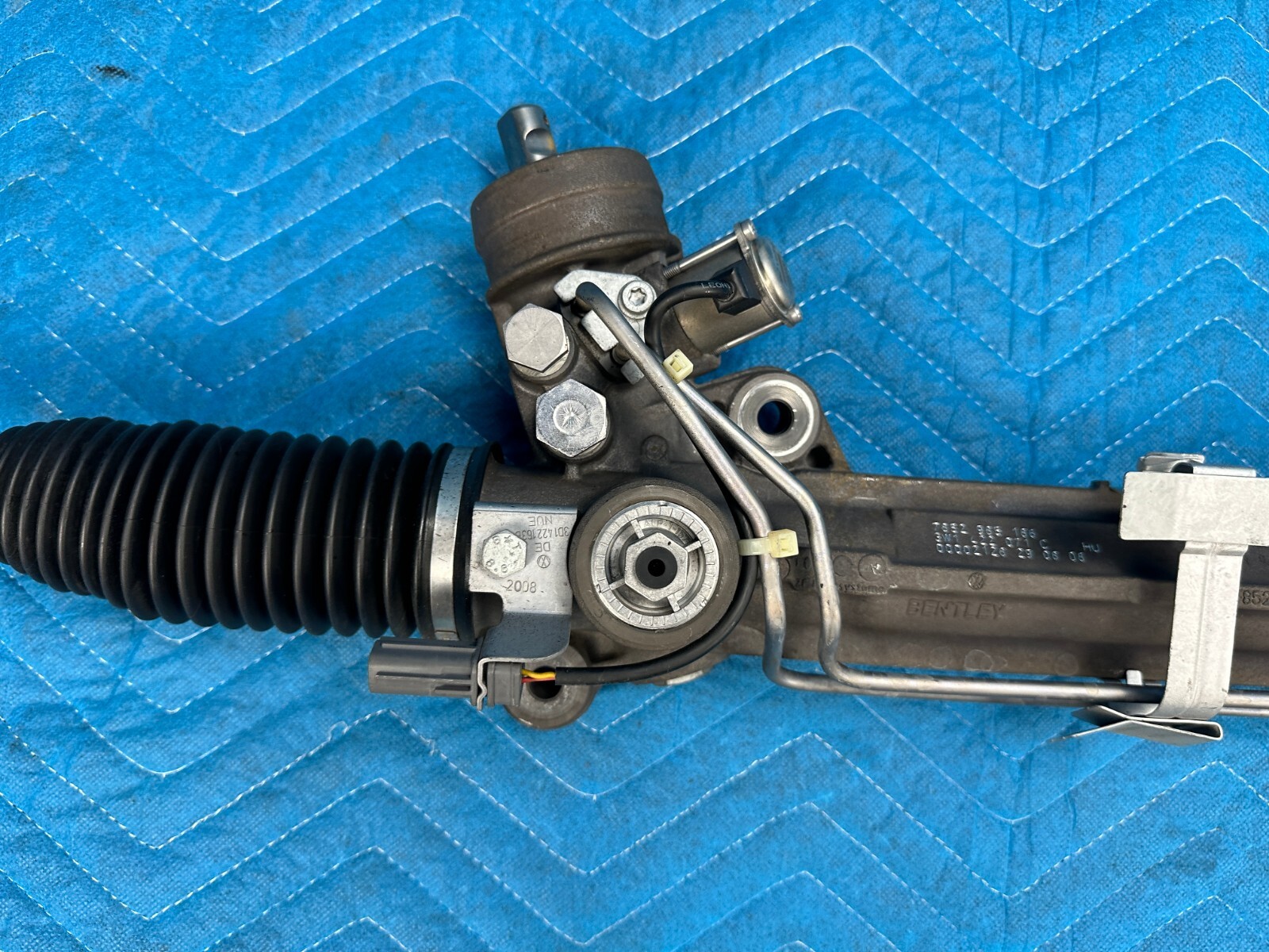 Bentley Cont Flying Spur Steering Gear Rack & Pinion w/Tie Rod 29k 2006-2012 OEM