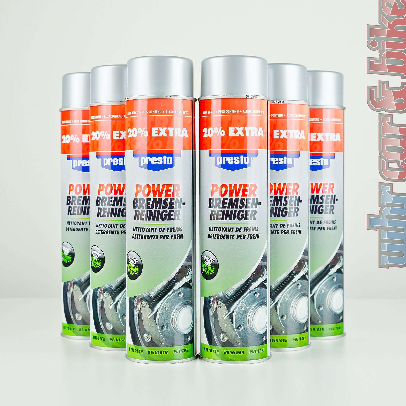 Detergente Per Freni 24x 600ml Presto Power Detergente Per Parti - Foto 13