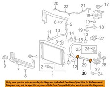 GM OEM 00-23 Alero Cooling Water Pump-Outlet Pipe Seal 90537379