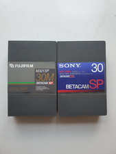 BetaCam SP Kassetten 30 min unbespielt, verschiedene Marken
