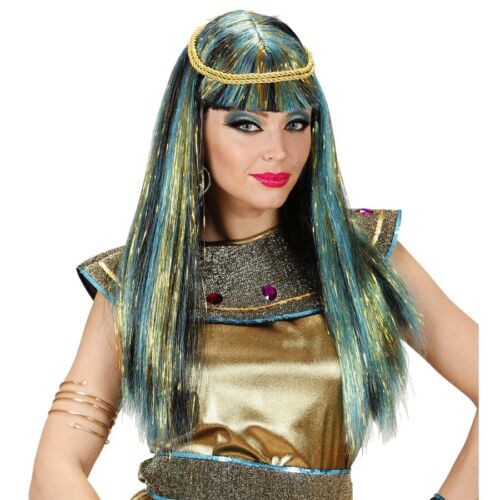 CLEOPATRA PERÜCKE # Pharaonin Kleopatra Ägypten Königin Damen Kostüm Party 0584 - Bild 1 von 3