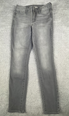 Athleta Skinny Stretch Denim Sculptek Jeans Women's Size Gray - Main Image