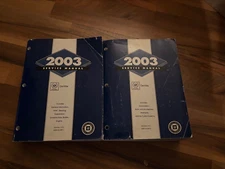 2003 CADILLAC DEVILLE Shop Repair Service Manual Set (2)_DHS DTS_Workshop_OEM