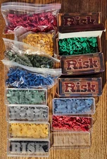 Risk Board Game Replacement Parts Pieces Armies Army Military Men