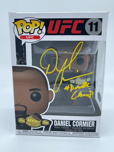 ¡FUNKO POP! UFC DANIEL CORMIER #11 (AUTOGRAFIADO/FIRMADO POR DANIEL CORMIER) (PSA CO - Imagen 15 de 15