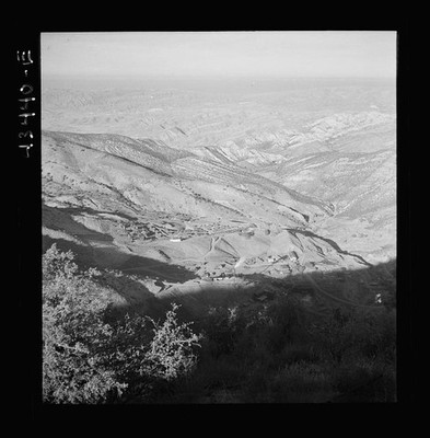 New Idria California 1942 Birds-Eye View Mercury Mine Quicksilver Plant