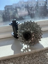 SRAM PG-1170 11-Speed 11-28T Cassette - Silver  Bontrager hub