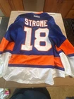 #18 Ryan Strome New York Islanders Game Worn Hockey Jersey nhl game worn jersey
