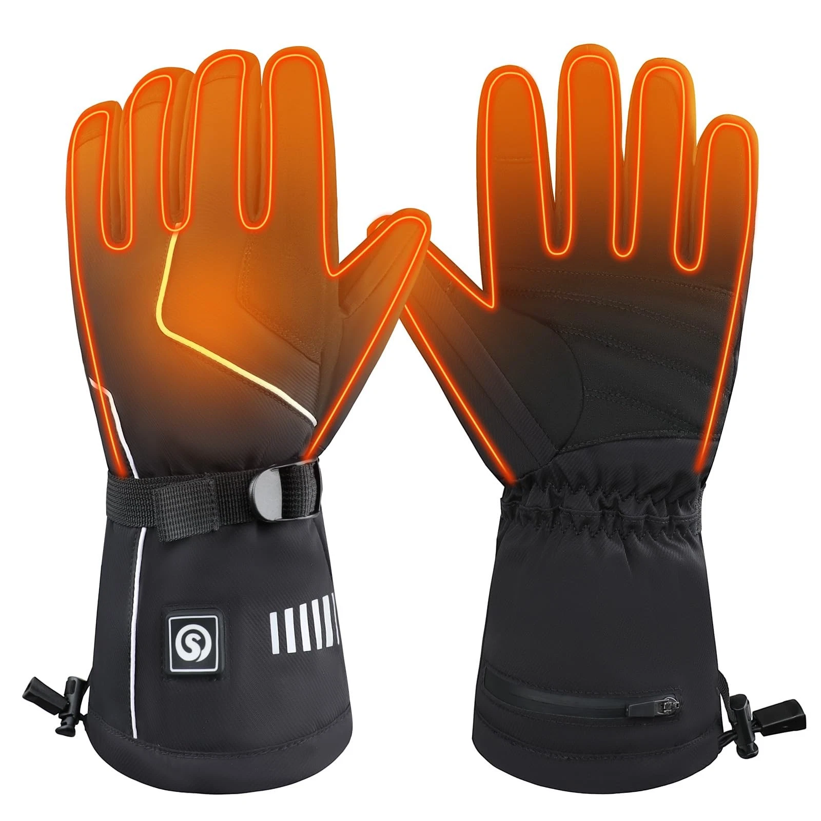 Heated Ski Gloves for Men & , 4000mAh Rechargeable Gloves, Waterproof Windpro...
Opens in a new wind