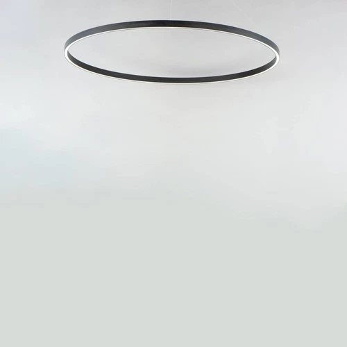 ET2 Groove 39 1/2" Wide Black LED Ring Pendant Light - Picture 3 of 5