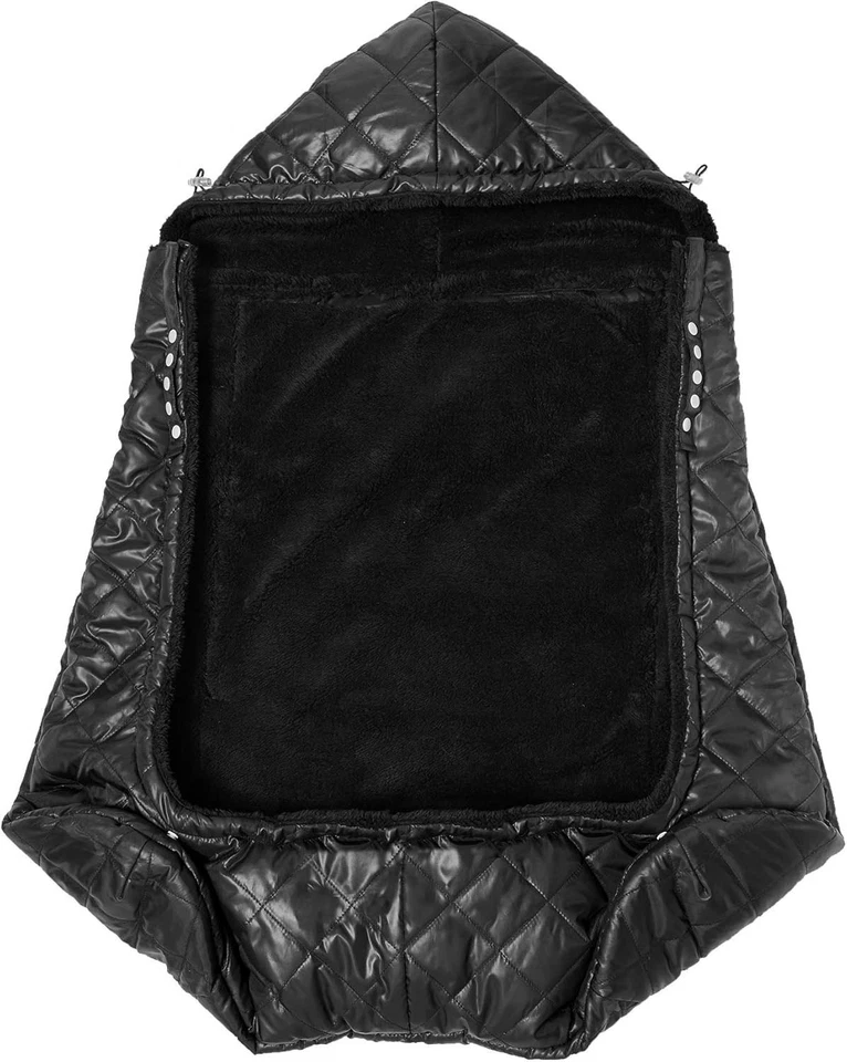 Funda portabebés bebé 7AM Enfant - K-Poncho ajuste universal bolsa de banderines de invierno 0-3T Foto 3 de 4