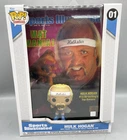 Funko Pop! Slam Cover with Case: WWE - Hulk Hogan #01 NEW Damaged Box