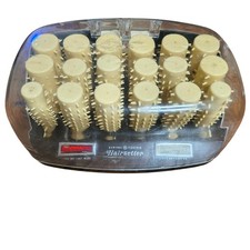 RARE Vintage ITALY GENERAL ELECTRIC Hairsetter Pageant Hair Hot Rollers