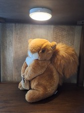 Eden Toys Squirrel Nutkin Beatrix Potter Plush 11 1990 vintage