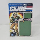 Capt. Grid Iron 1990 G.I. Joe Full File Card Back Uncut Hasbro Vintage