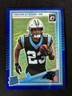 2025 Panini Donruss Optic Blue Hyper Trevor Etienne #222 (RC) Carolina Panthers