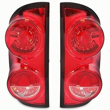 Tail Light Compatible with 2007-2009 Dodge Ram 1500 2500 3500 Pickup Pair Red