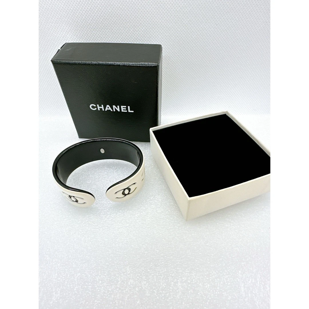 Bracciale CHANEL Coco Mark Accessorio Braccialetto Bicolore