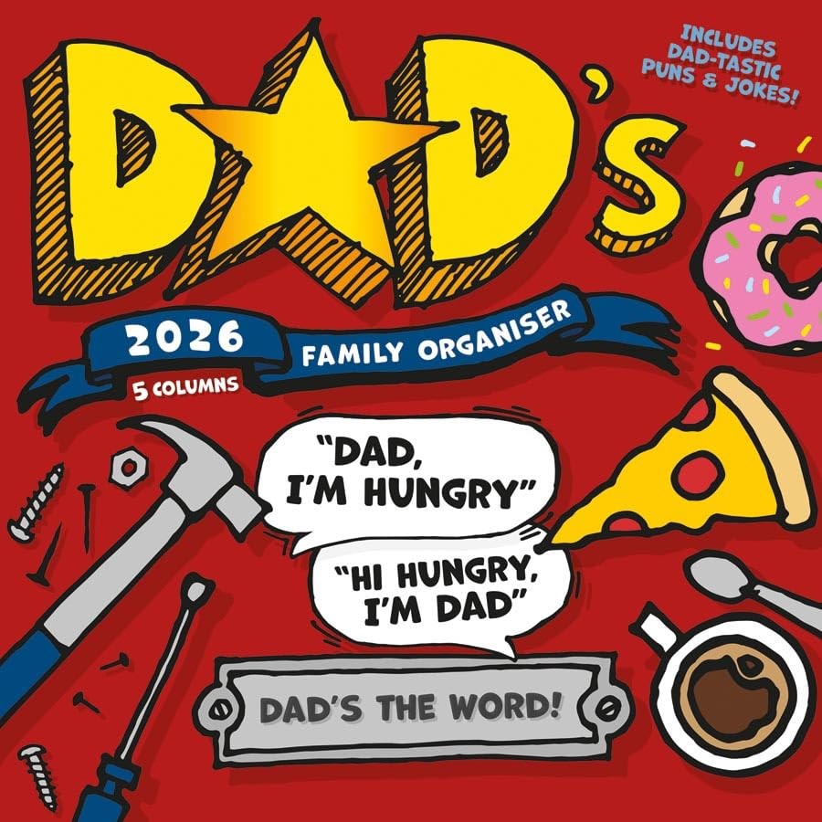 Dads Family Organiser 2026 Wall Planner NEW