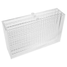  Nail Charm Organizer Box: Transparent Multi-Compartment Acrylic Organizer with