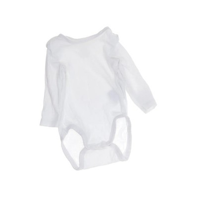 H&M, Body, Größe: 56, Weiß, Baumwolle, Einfarbig, Unisex (Kinder) #LTd