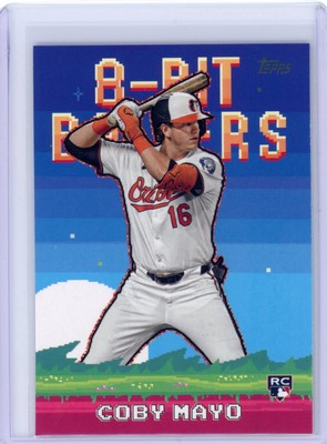 2025 Topps Series 1 Celebration - Coby Mayo 8-Bit Ballers Insert