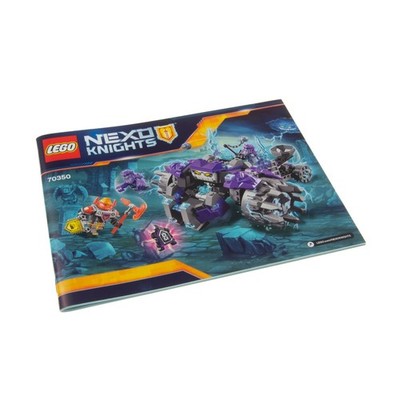 1x Lego Bauanleitung Heft Nexo Knights The Three Brothers 70350
