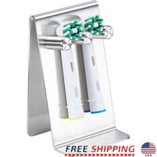 Electric Toothbrush Holder Wall Mount Self Adhesive No Drill Bathroom Organizer