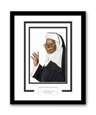 Sister Act Whoopi Goldberg Autographed Signed 11x14 Framed Photo ACOA