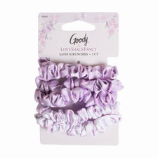 LoveShackFancy x Target Goody Happy Thoughts Skinny Satin Scrunchie 5CT