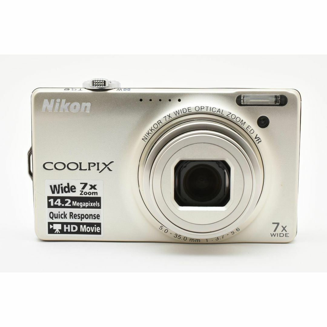 Nikon ニコン COOLPIX S6000 シルバー：2476246 Nikon Coolpix S6000 Silver 2476246 | eBay