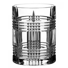 RALPH LAUREN GLEN PLAID Crystal 4 1/8" Old Fashioned Whiskey Glasses